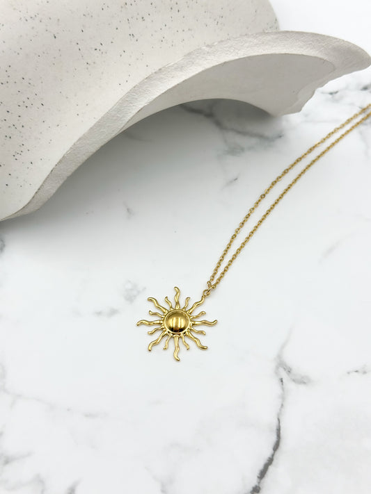 Sun necklace