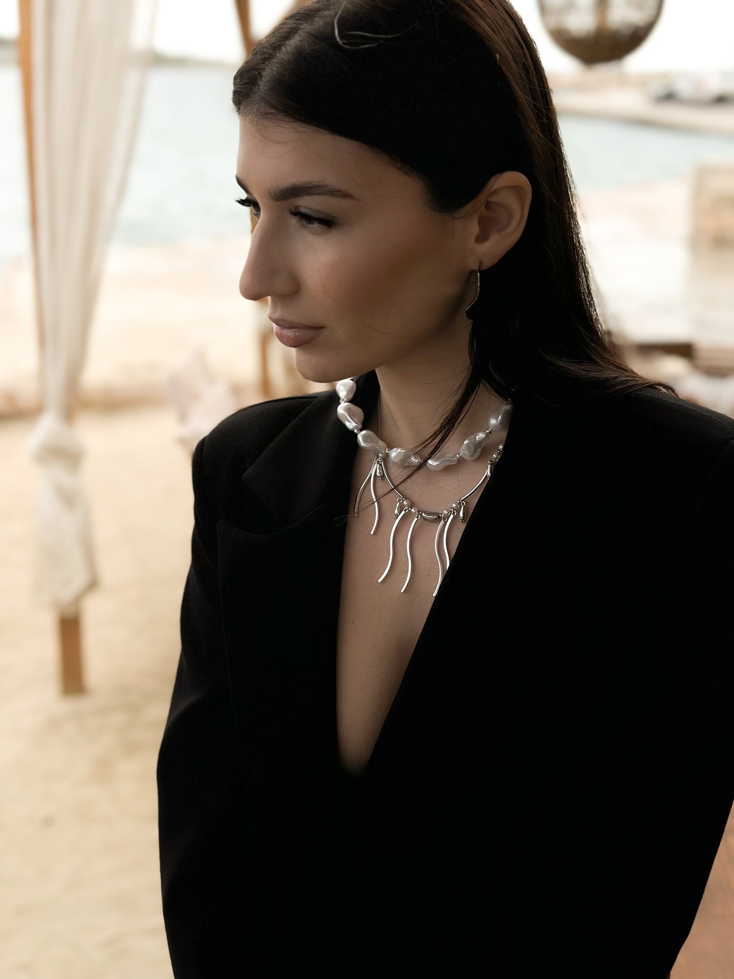 “Liquid Dance” necklace