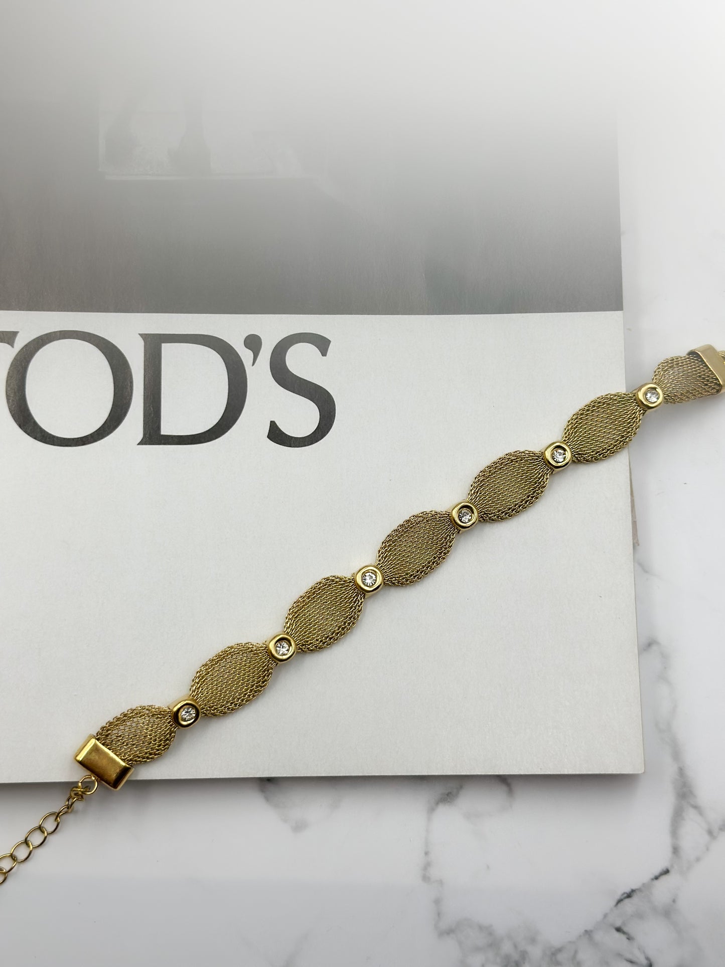 “Mesh Elegance” bracelet