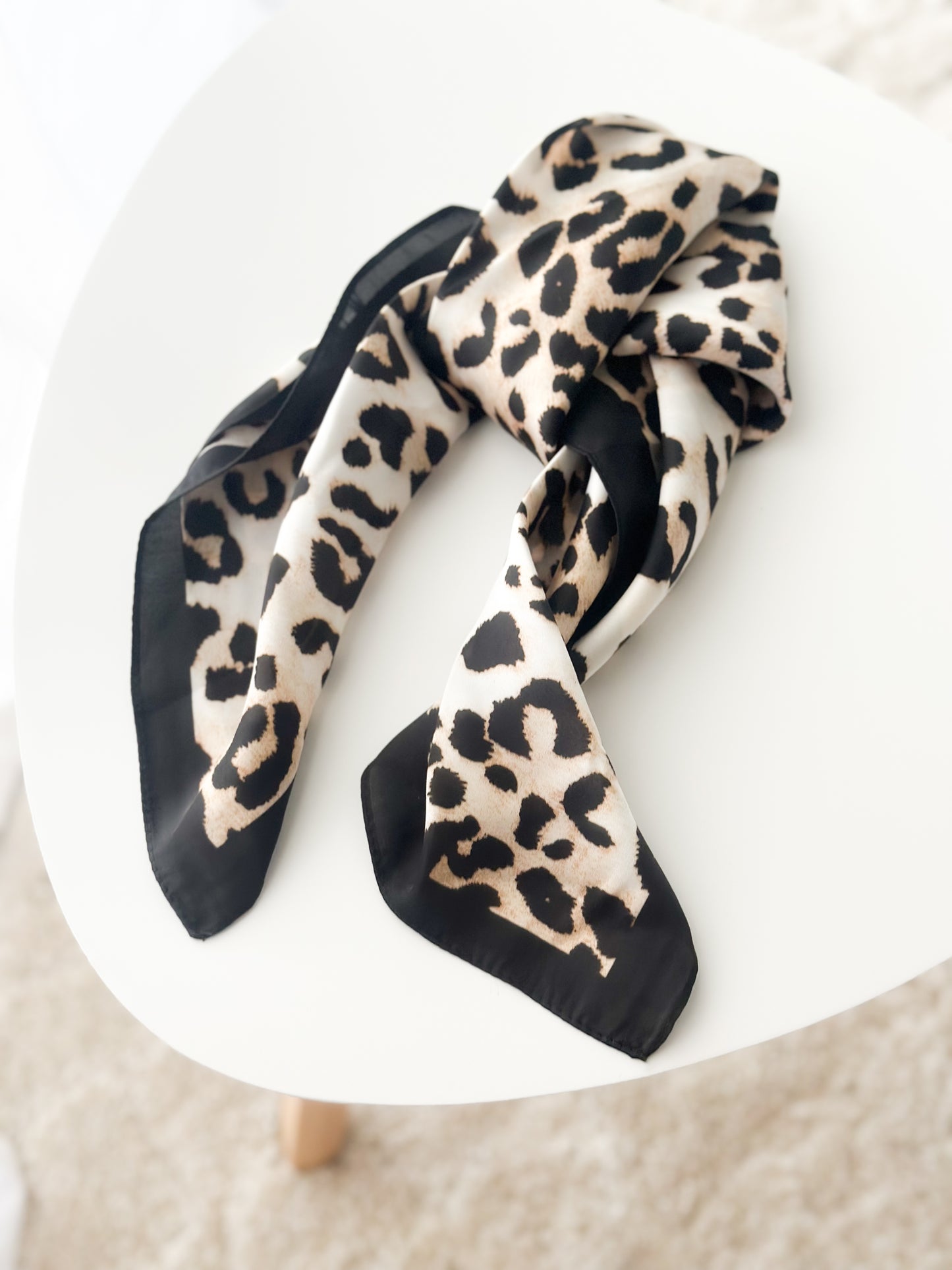 Leopard scarf