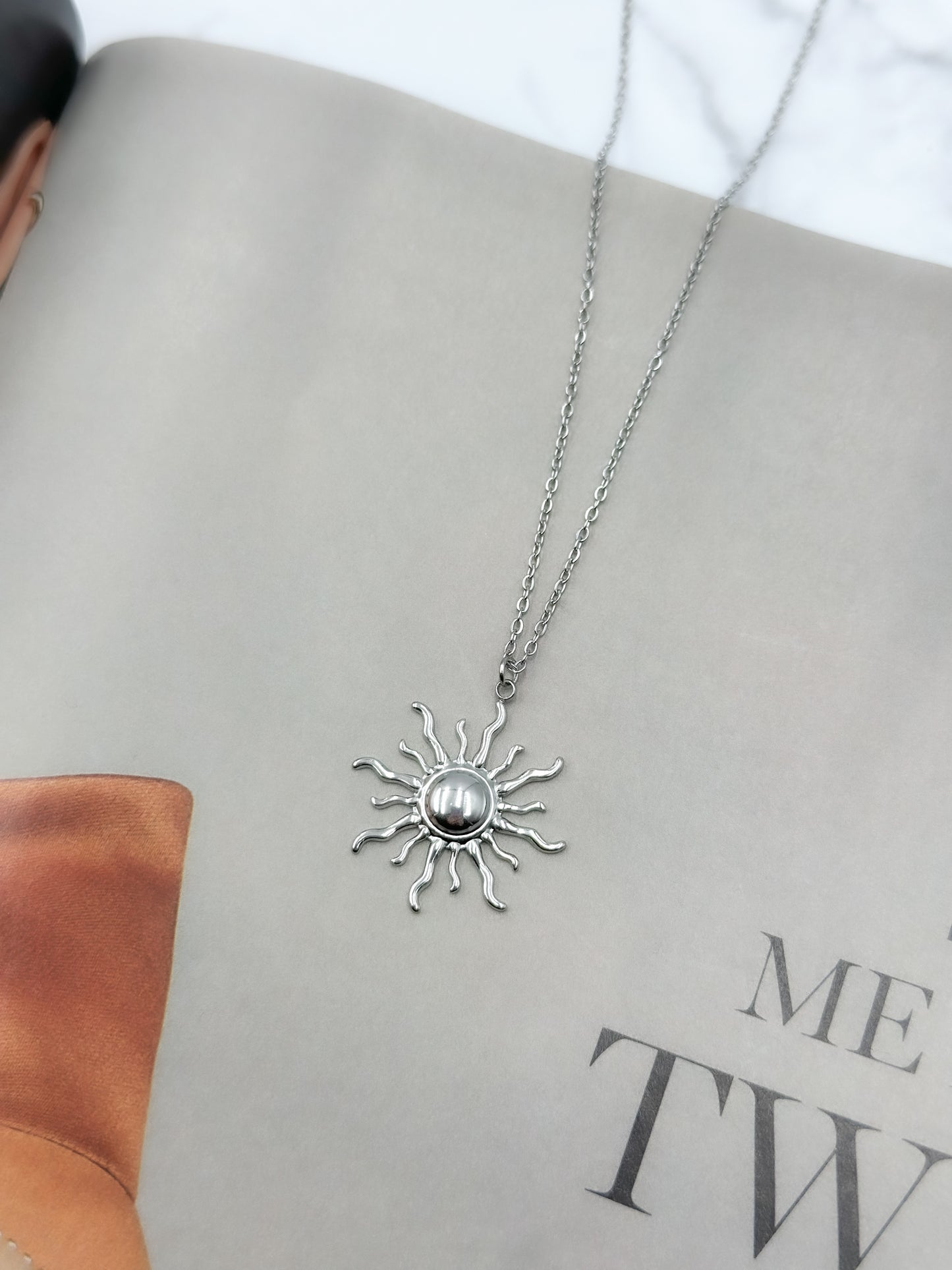 Sun necklace