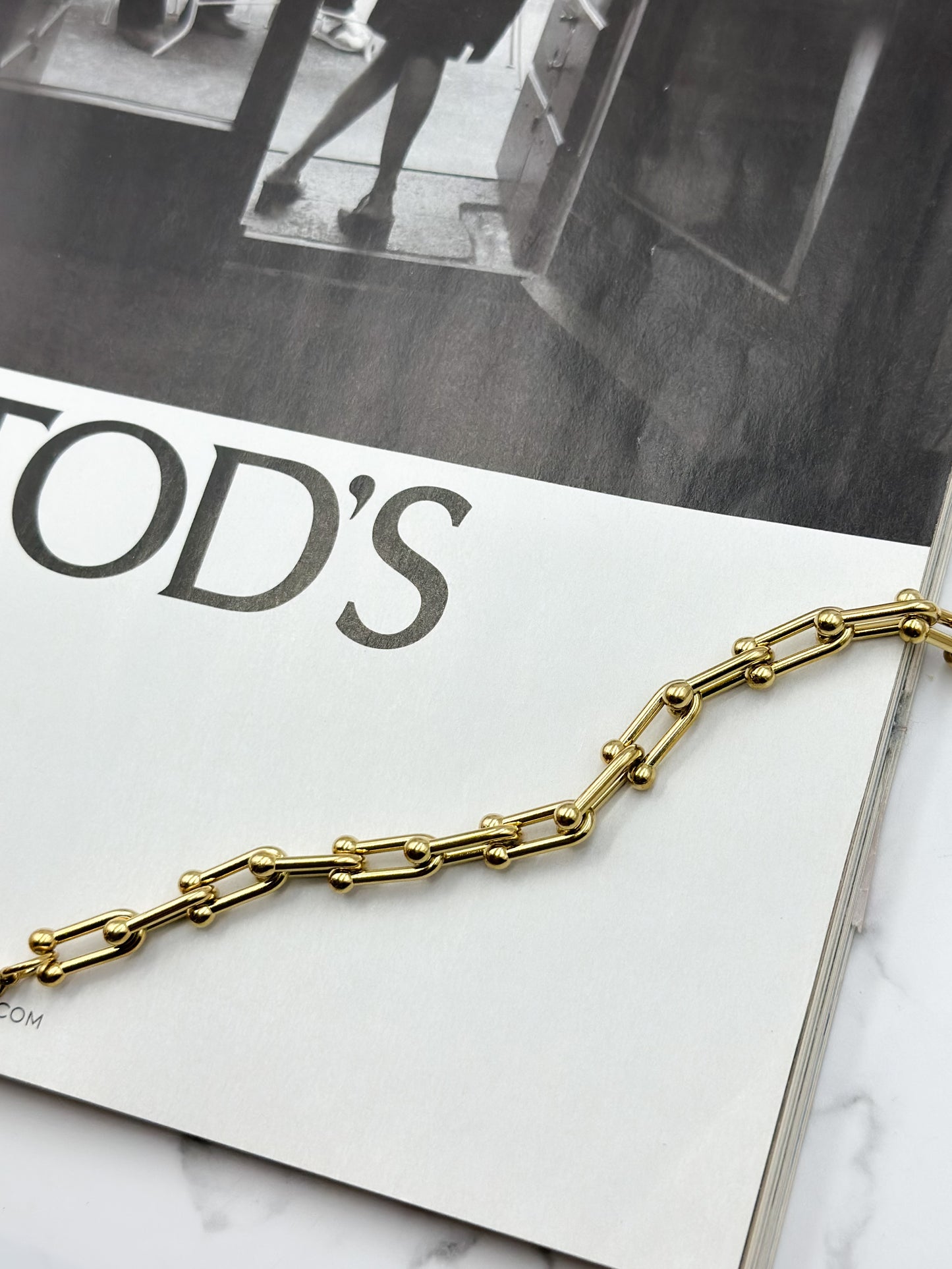 Gold Link Bracelet