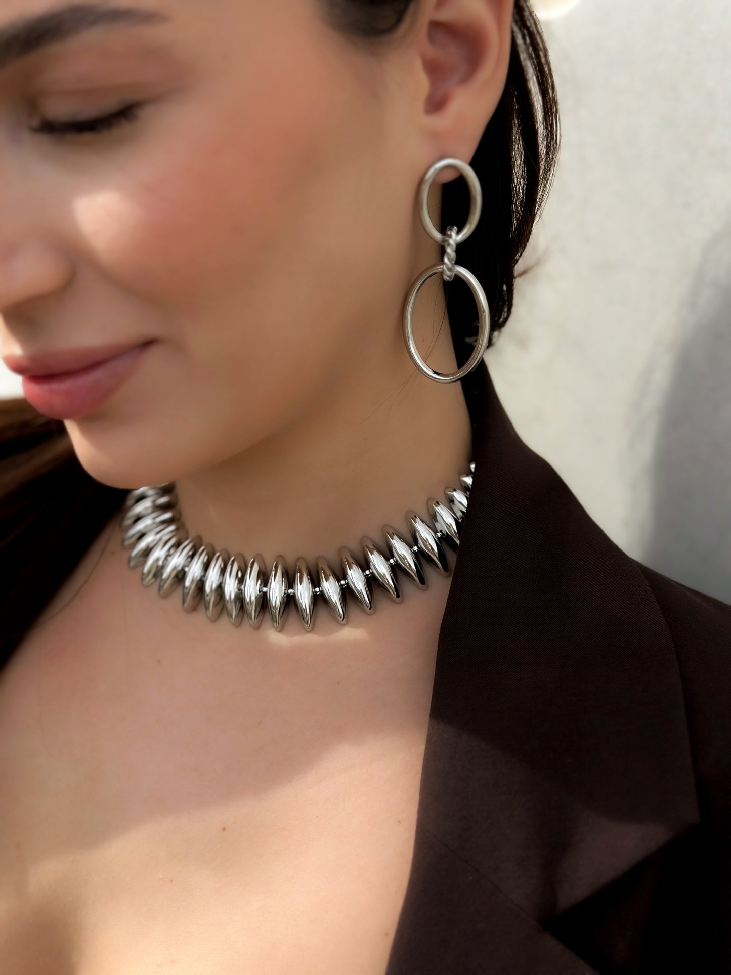 “Bold Spikes” Choker