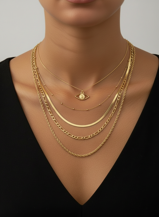 “Gold Eye” Necklace