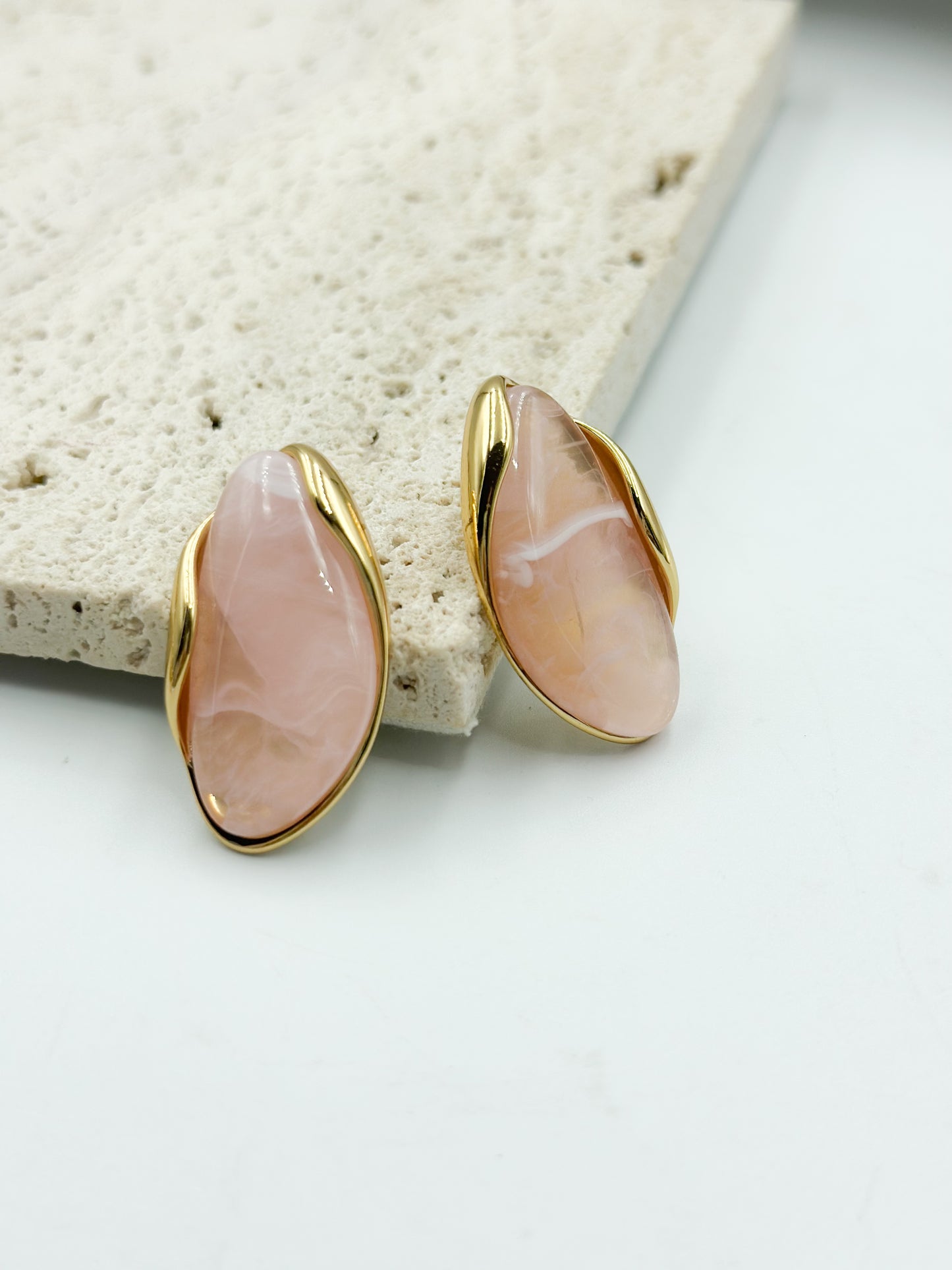 “Whisper of Rose” Earrings