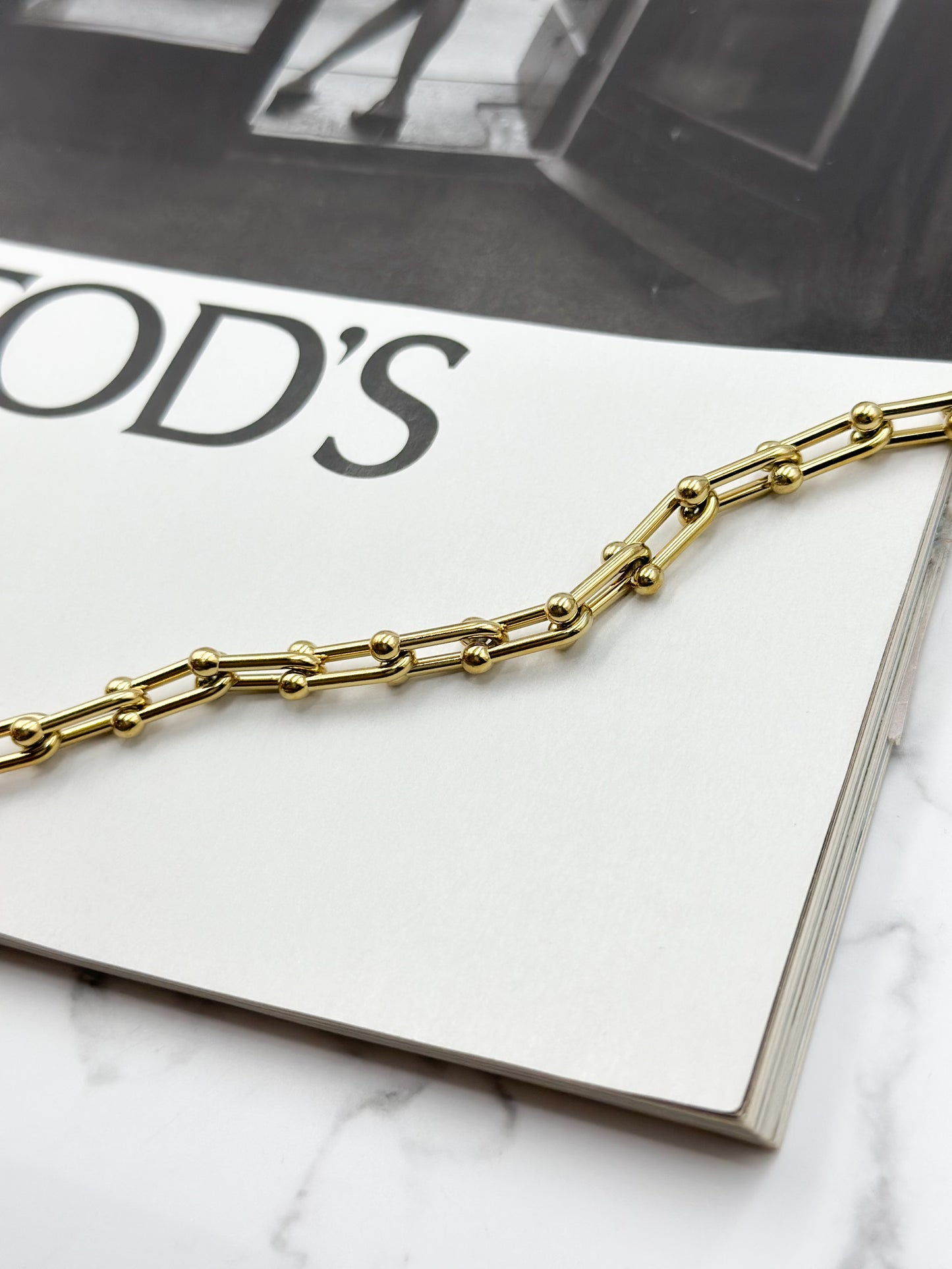Gold Link Bracelet