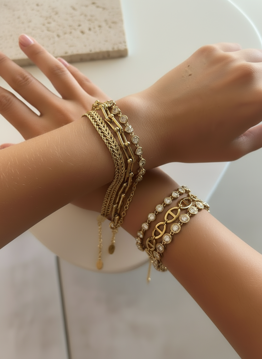 “Glow hearts” bracelet