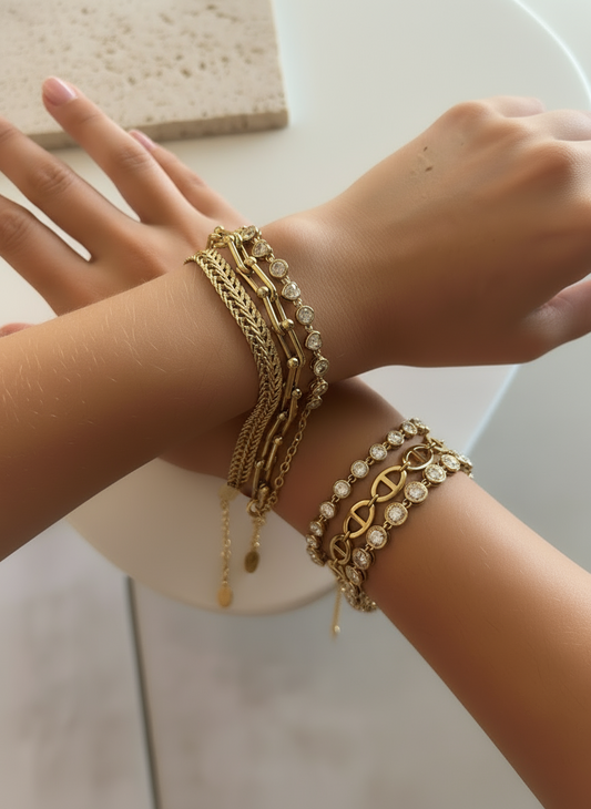 “Glow hearts” bracelet