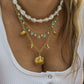 “Turquoise starfish” necklace