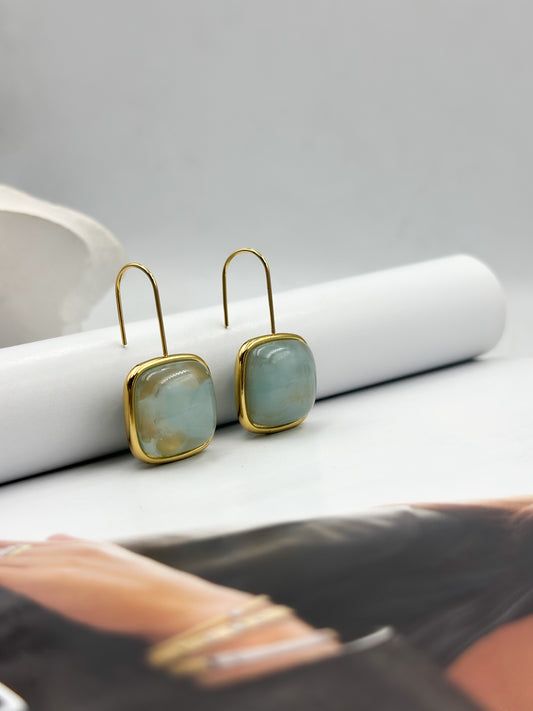 “Blue Mist” earrings
