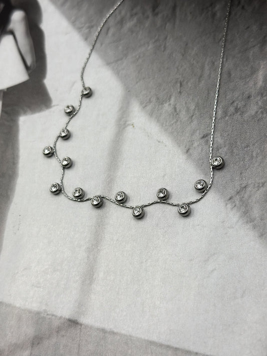 “Zircon drops” Necklace
