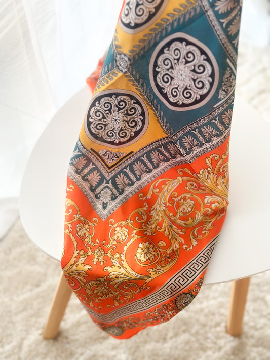 Orange scarf