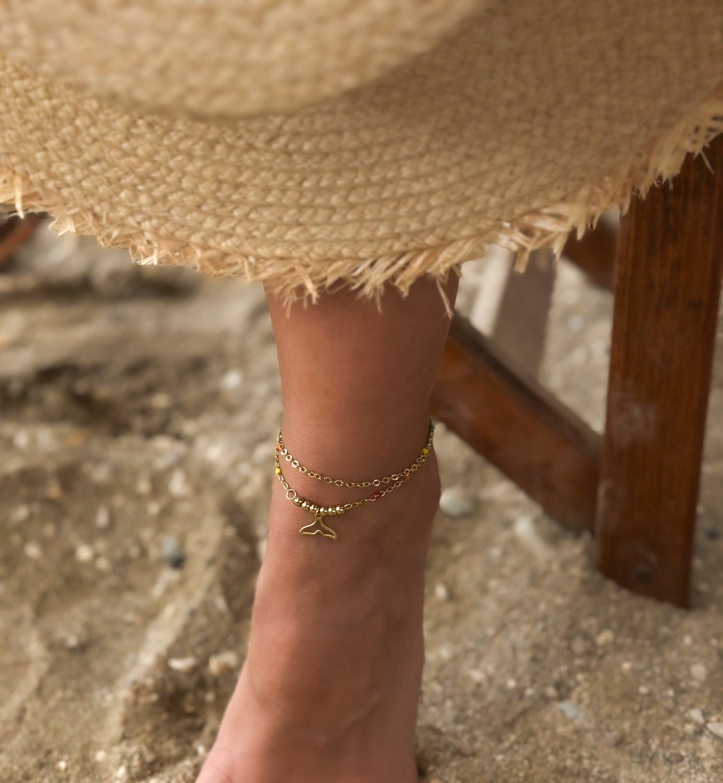 Mermaid anklet