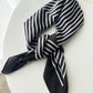 “Black & white” scarf
