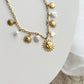 “Solar mystic” necklace