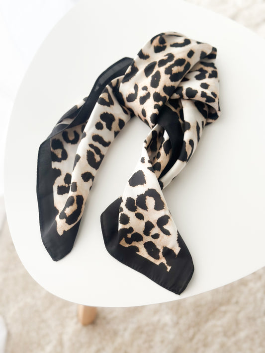 Leopard scarf