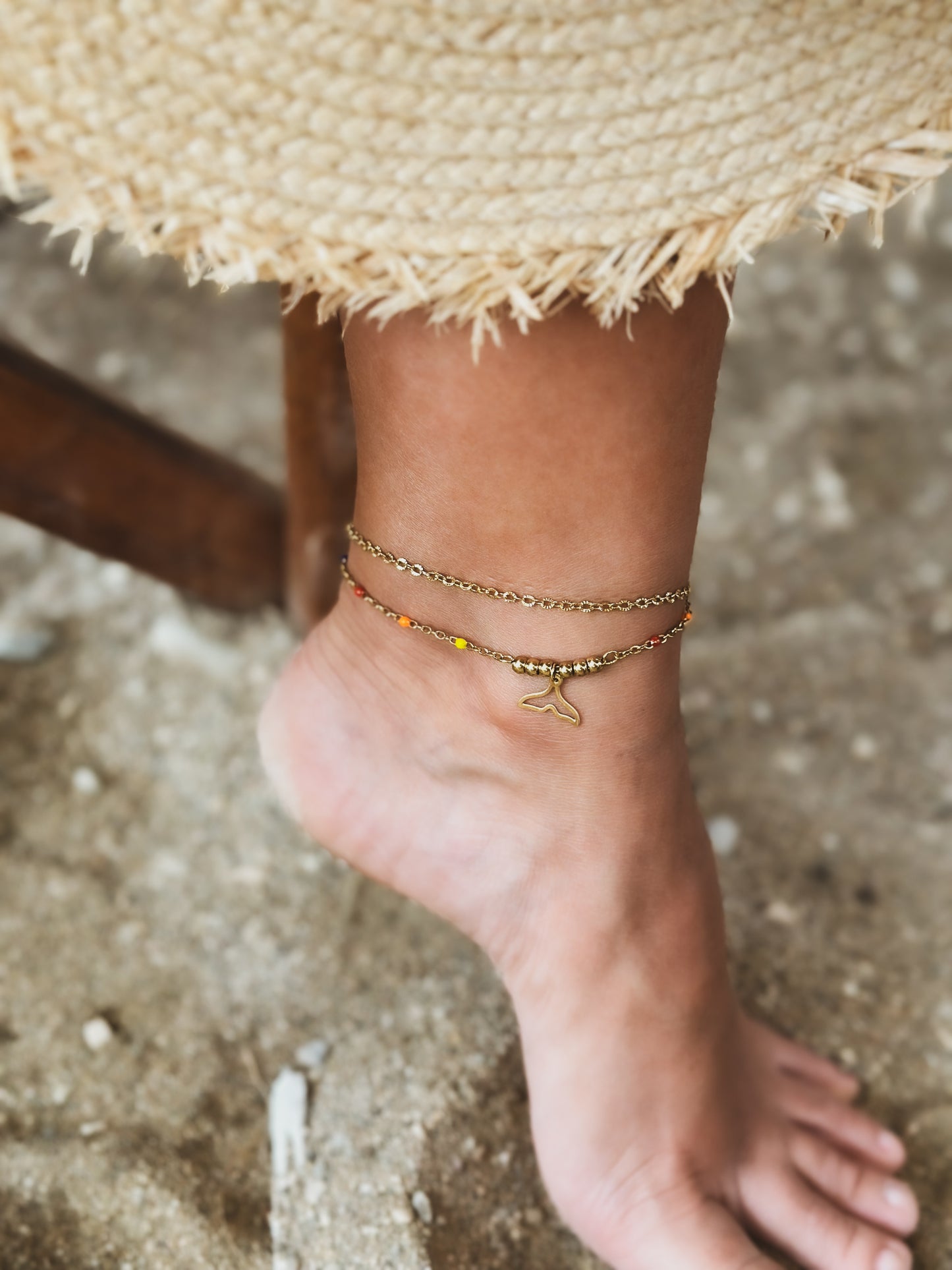 Mermaid anklet