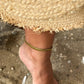 Golden anklet