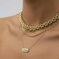Zircon necklace