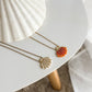 Shell handra necklace