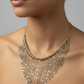 “Silver Cascade” necklace
