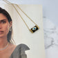 Eye charm necklace