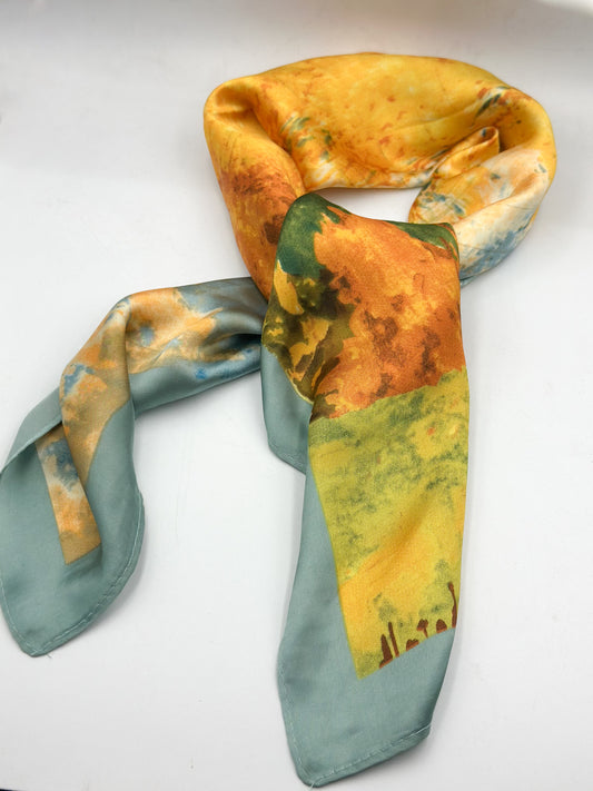 “Golden Fields” scarf