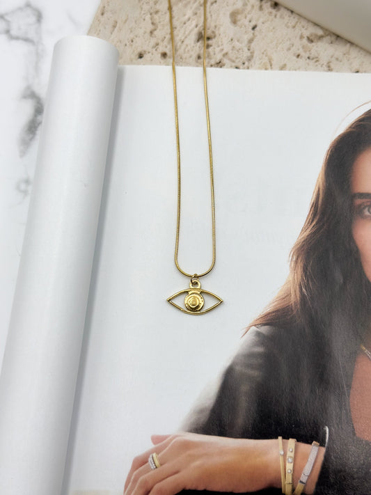“Gold Eye” Necklace