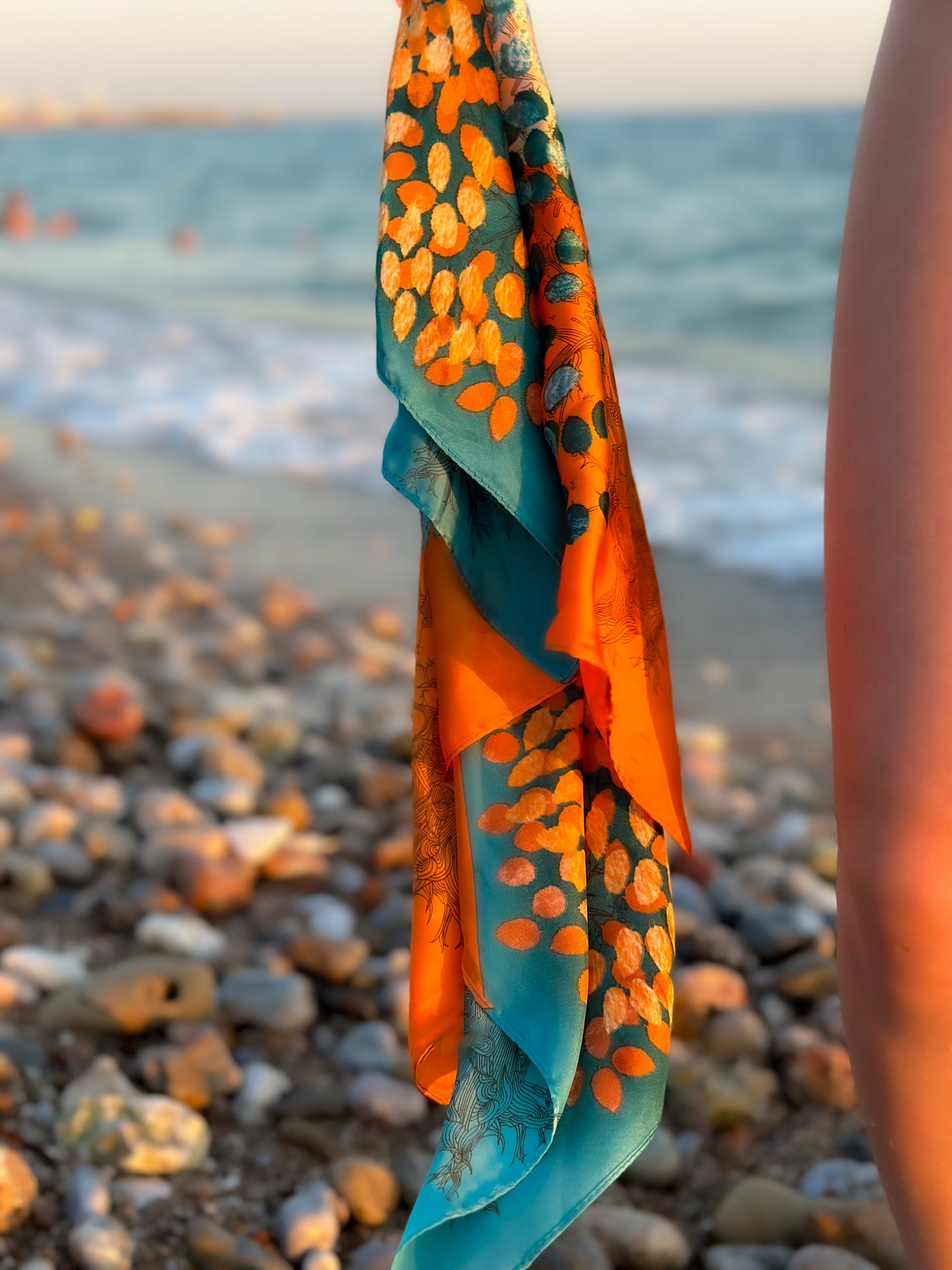 Sunset scarf