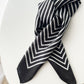 “Black & white” scarf