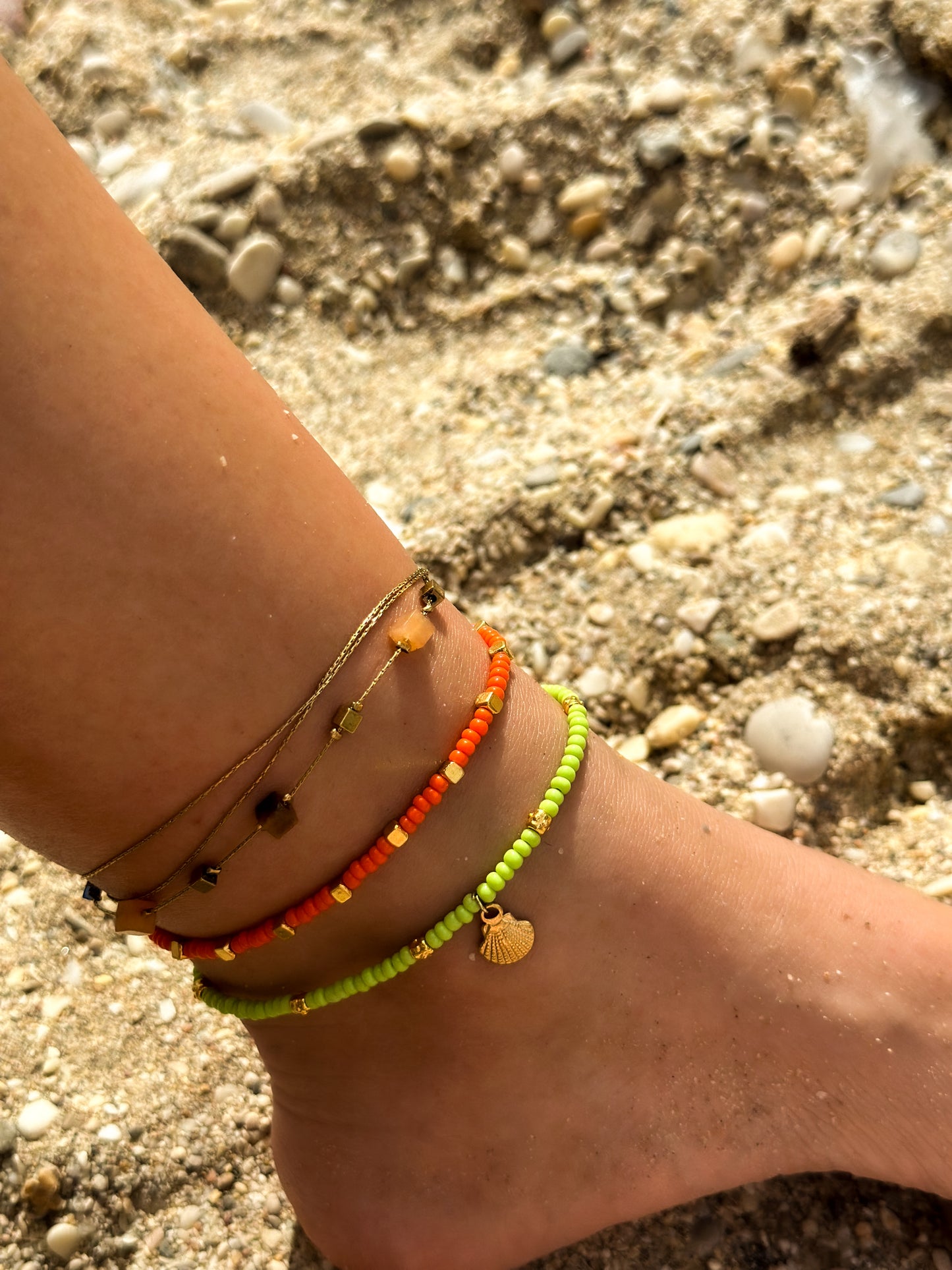 Green anklet