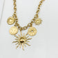 Sun necklace
