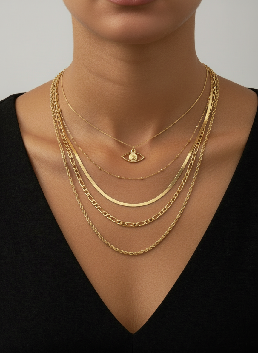 “Gold Eye” Necklace