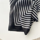 “Black & white” scarf