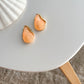 “Peach” earrings