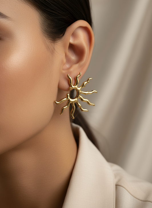 “Solar vibes” earrings