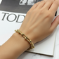 Gold Link Bracelet