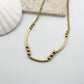 “Linear Motion” necklace