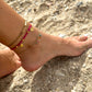 Pink anklet