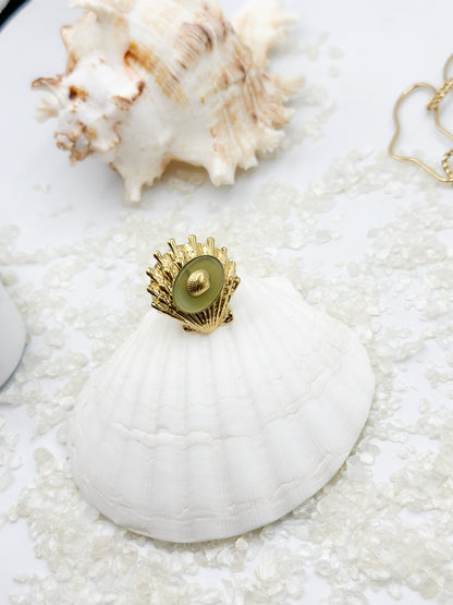 “Aria Shell” ring