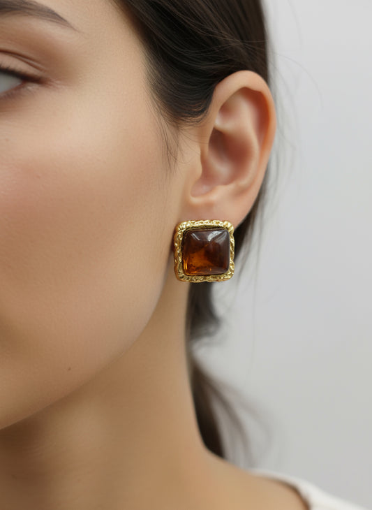 “Verde vintage” earrings