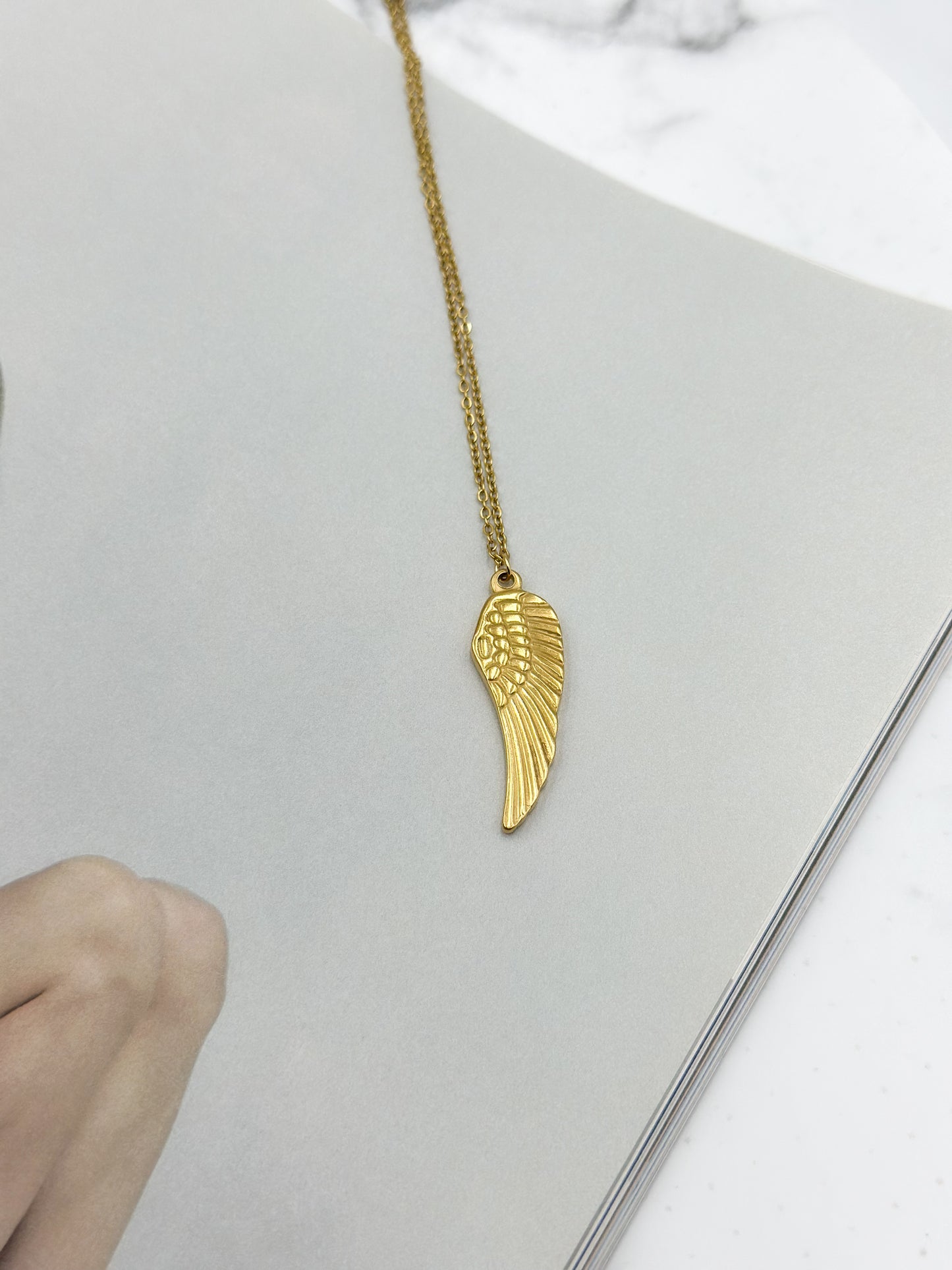 Wing necklace