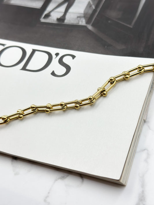 Gold Link Bracelet