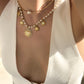 “Solar mystic” necklace